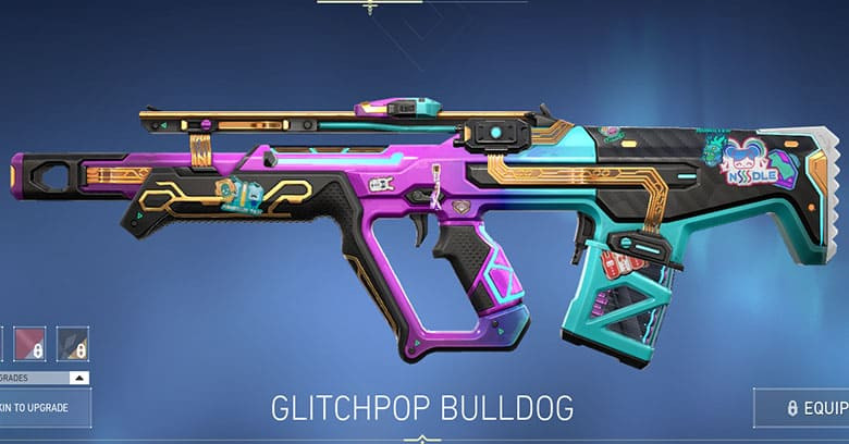 Valorant Bulldog Skin: Glitchpop Bulldog - zilliongamer