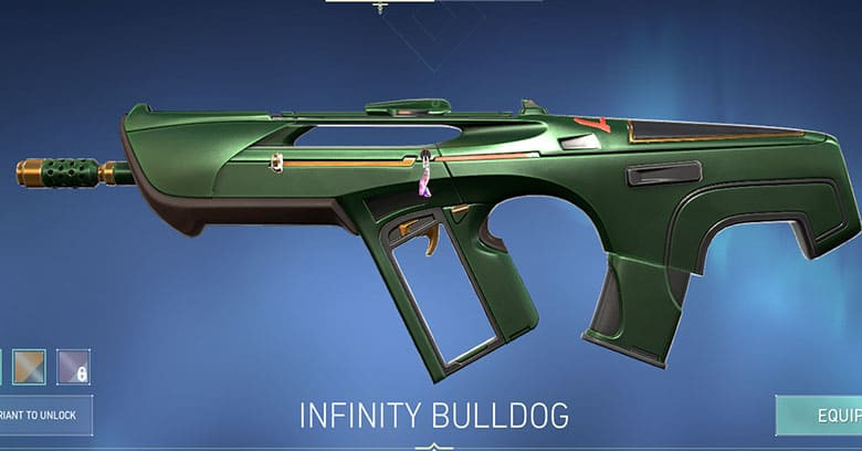 Valorant Bulldog Skin: Infinity Bulldog - zilliongamer