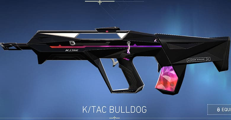 Valorant Bulldog Skin: K/TAC Bulldog - zilliongamer