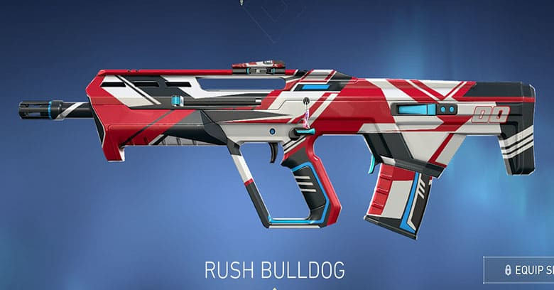 Valorant Bulldog Skin: Rush Bulldog - zilliongamer