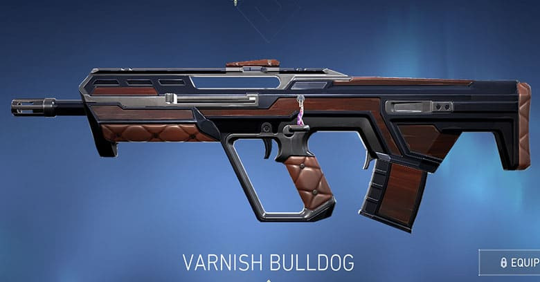 Valorant Bulldog Skin: Varnish Bulldog - zilliongamer