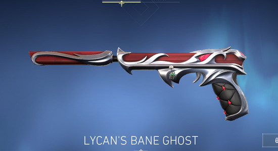 Lycan's Bane Ghost in Valorant - zilliongamer