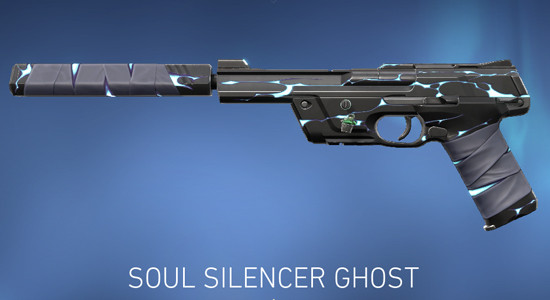 Soul Silencer Ghost in Valorant - zilliongamer
