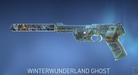 Winterwunderland Ghost in Valorant - zilliongamer