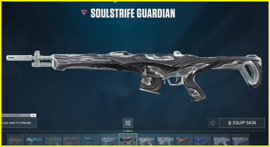 Soulstrife Guardian Skin in Valorant - zilliongamer