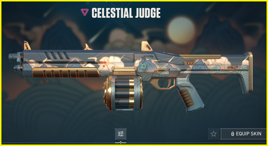 Celestial Judge Skin Valorant - zilliongamer