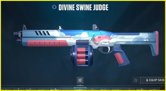 Divine Swine Judge Skin Valorant - zilliongamer