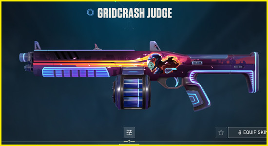 Gridcrash Judge Skin Valorant - zilliongamer