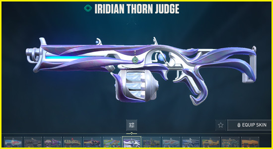 Iridian Thorn Judge Skin Valorant - zilliongamer