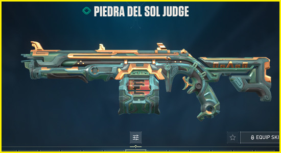 Piedra Del Sol Judge Skin Valorant - zilliongamer