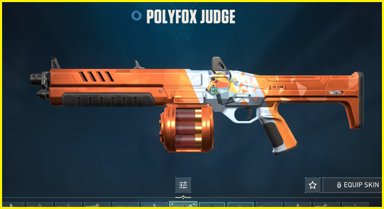 Polyfox Judge Skin Valorant - zilliongamer