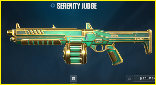 Serenity Judge Skin Valorant - zilliongamer