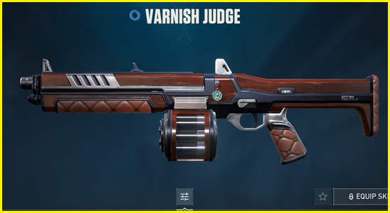 Varnis Judge Skin Valorant - zilliongamer