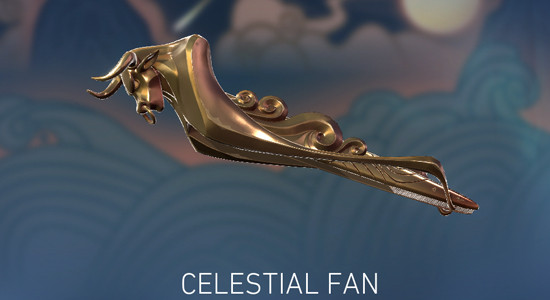 Celestial Fan Knife in Valorant - zilliongamer
