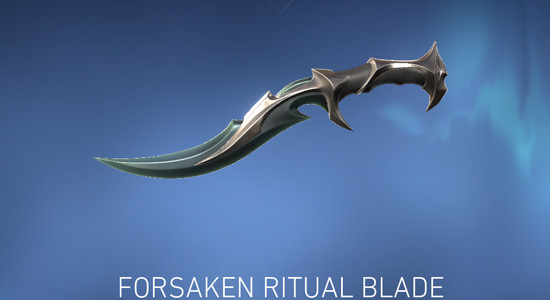 Forsaken Ritual Blade Knife in Valorant - zilliongamer