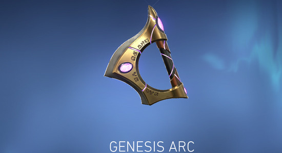 Genesis Arc Knife in Valorant - zilliongamer