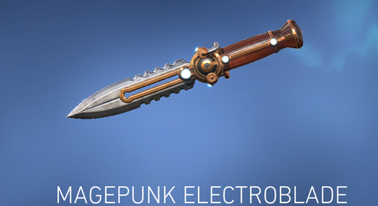 Magepunk Electroblade Knife in Valorant - zilliongamer