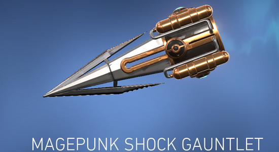 Magepunk Shock Gauntlet Knife in Valorant - zilliongamer