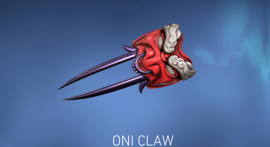 Oni Claw Knife in Valorant - zilliongamer