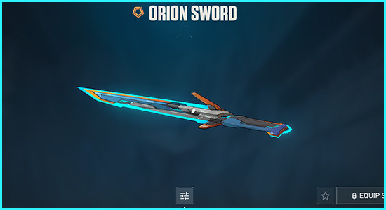 Orion Sword Skin Valorant - zilliongamer