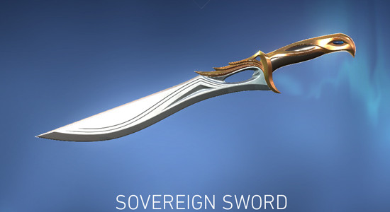 Sovereign Sword Knife in Valorant - zilliongamer