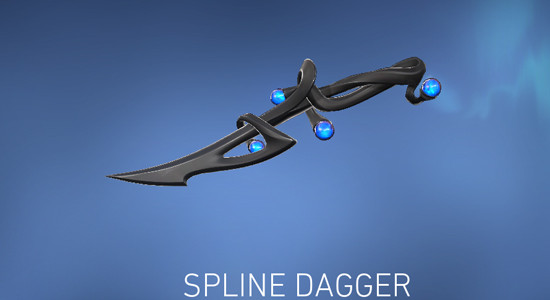 Spline Dagger Knife in Valorant - zilliongamer