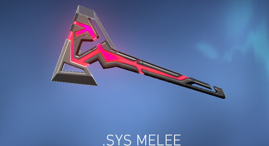 Sys Melee Knife in Valorant - zilliongamer
