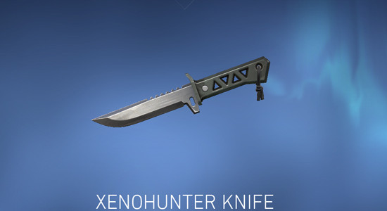 Xenohunter Knife in Valorant - zilliongamer