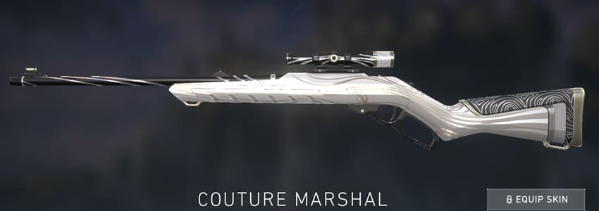 Valorant Marshal Skin: Couture - zilliongamer