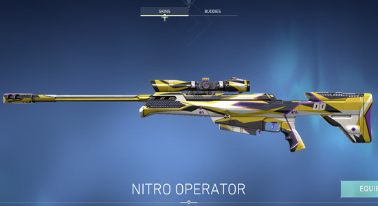 Nitro Operator in Valorant - zilliongamer
