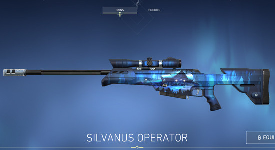 Silvanus Operator in Valorant - zilliongamer