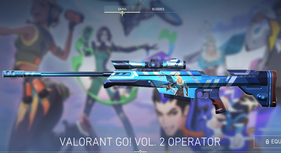 Valorant Go! Vol. 2 Operator in Valorant - zilliongamer