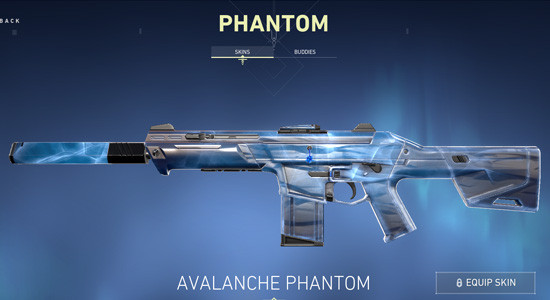 Avalanche Phantom in Valorant - zilliongamer