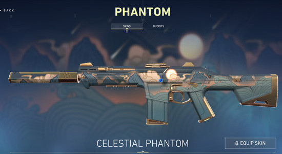 Celestial Phantom in Valorant - zilliongamer