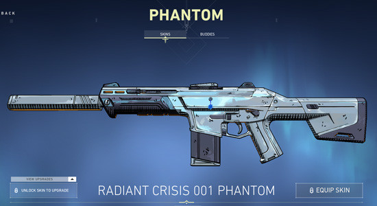 Radiant Crisis 001 Phantom in Valorant - zilliongamer