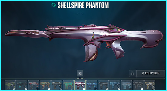 Shellspire Phantom Skin Valorant - zilliongamer