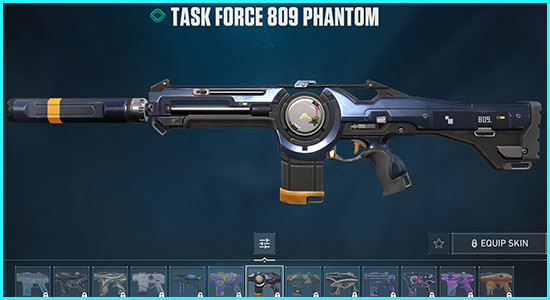Task Force 809 Phantom Skin Valorant - zilliongamer