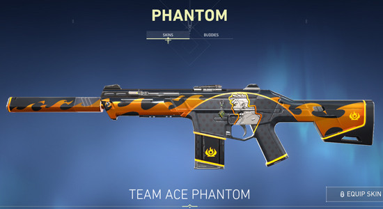 Team Ace Phantom in Valorant - zilliongamer