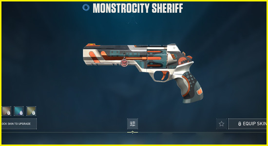 Monstrocity Sheriff Skin Valorant - zilliongamer
