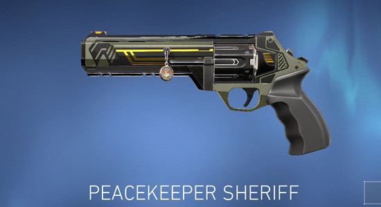 Valorant Peacekeeper Sheriff Skin - zilliongamer