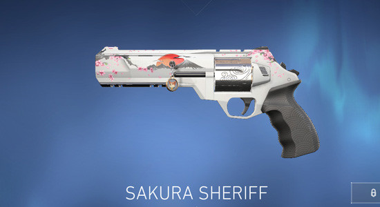 Valorant Sakura Sheriff Skin - zilliongamer