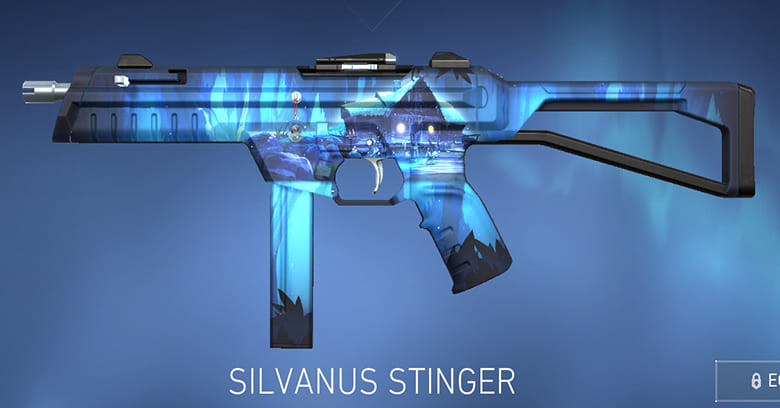 Valorant Stinger Skin: Silvanus Stinger - zilliongamer