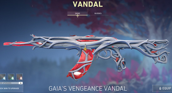 Gaia's Vengeance Vandal in Valorant - zilliongamer
