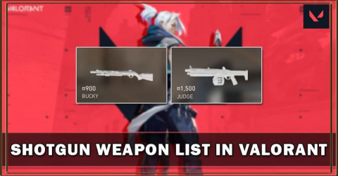Valorant Shotgun Weapon List