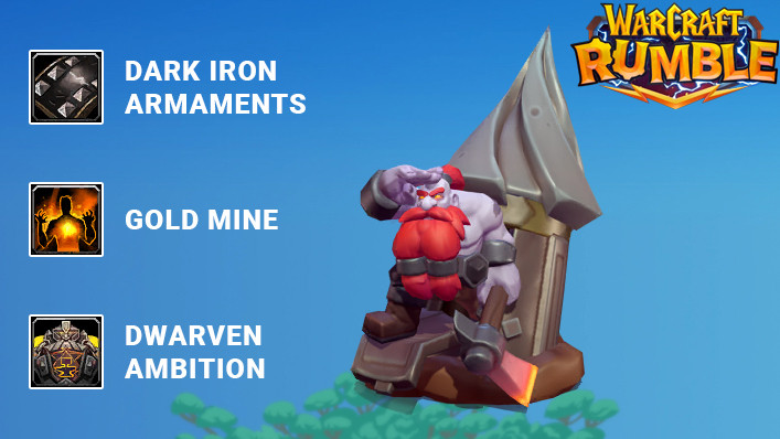 Dark Iron Miner Talents | Warcraft Rumble