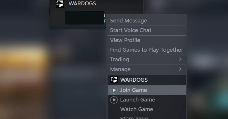 Join your friend from Steam friends list. Proven ways that you won't stuck in select faction if you do it fast enough.