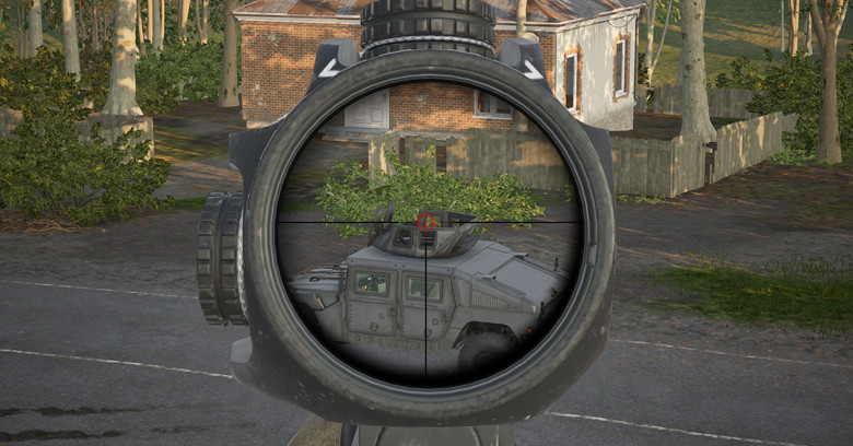 Counter Humvee Gunner in WARDOGS.