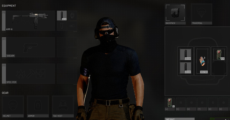 AMP9 + HP Ammo in WARDOGS WARDOGS AMP9 + HP ammo loadout.