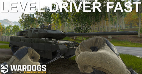 Quickest Way to Level Up Driver in WARDOGS