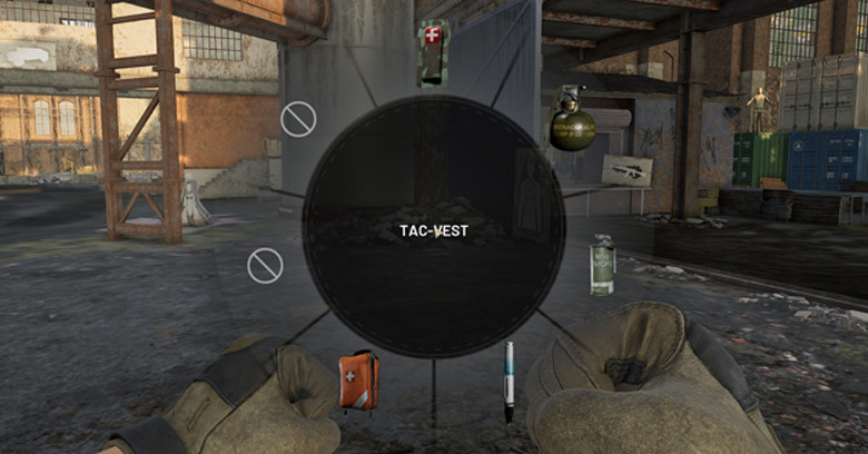 Equipment Wheel Hotkey | WARDOGS Hot Key to Switch Equipment in WARDOGS.